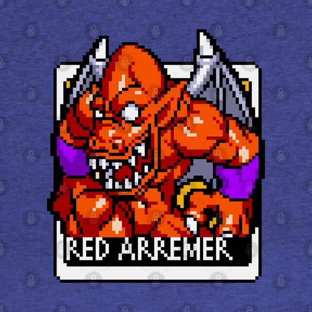 Red Arremer - Ghouls 'n Ghosts by retroworldkorea